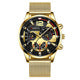 Men's Calendar Quartz Watch – Fashion Business Mesh Strap