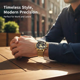 Men's Calendar Quartz Watch – Fashion Business Mesh Strap
