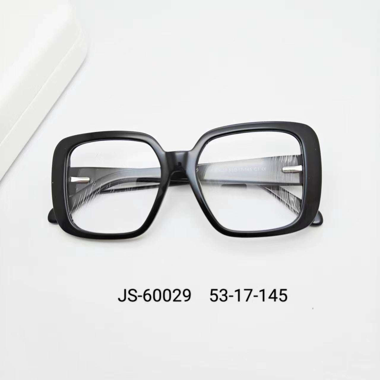 New Large Square Star Vintage Slingshot Leg Rivet Plate Glasses Frame Men's Hawksbill Optical Frame Women's Myopia