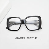 New Large Square Star Vintage Slingshot Leg Rivet Plate Glasses Frame Men's Hawksbill Optical Frame Women's Myopia