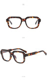 Square Blue Light Blocking Eyeglasses Frame – Minimalist Studded Design, Fashion Sunglasses for Everyday Wear