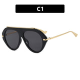 Toad-Shaped Sunglasses Pilot Style 2026 New Model Retro Sunglasses with Unique Shape for Driving