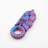Cross-Border Hot-Selling 3D Printed Three-In-One Fingertip Stress Relief Toy Pendant with Rotating Gears for Relaxation and Anxiety Relief