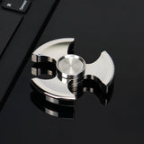 Fingertip gyro stainless steel kung fu cyclone finger gyro Seiko rotating power Net red long time decompression toy