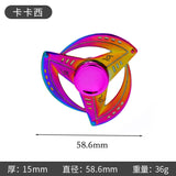 New Alloy Fingertip Spinner Stress-Relief Toy Hand Spinner Finger Spinner Street Stall Toy
