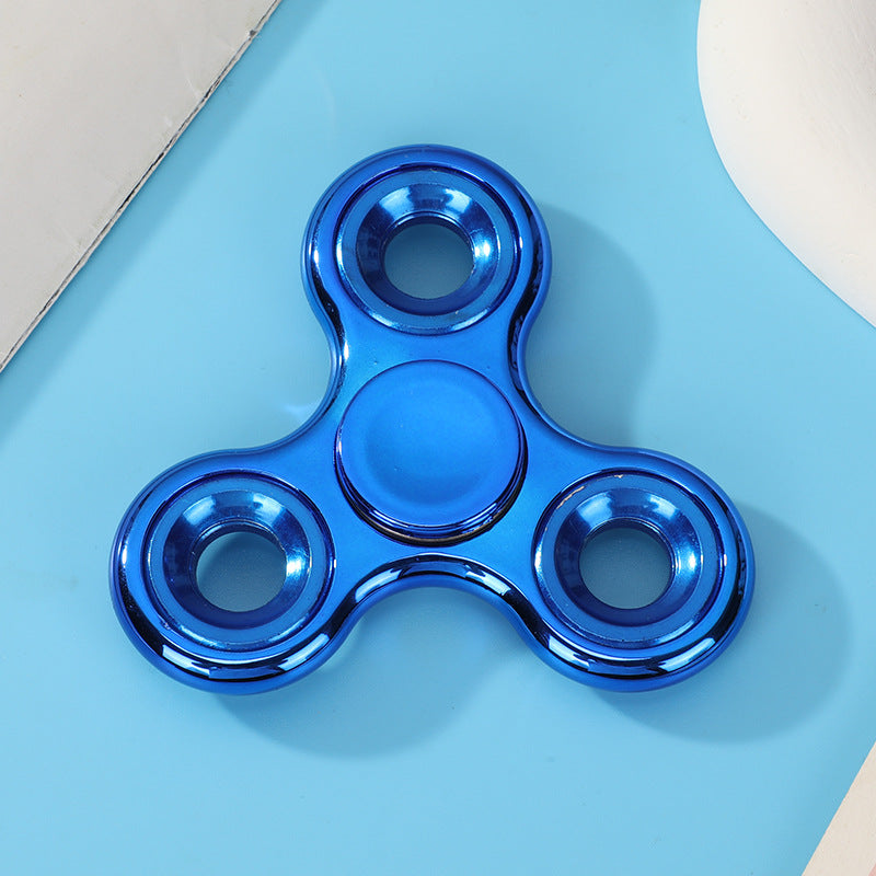Rotating Fidget Spinner Abs Plastic Three-Finger Stress Relief Toy Hand Spinner Finger Stall Edc Toy