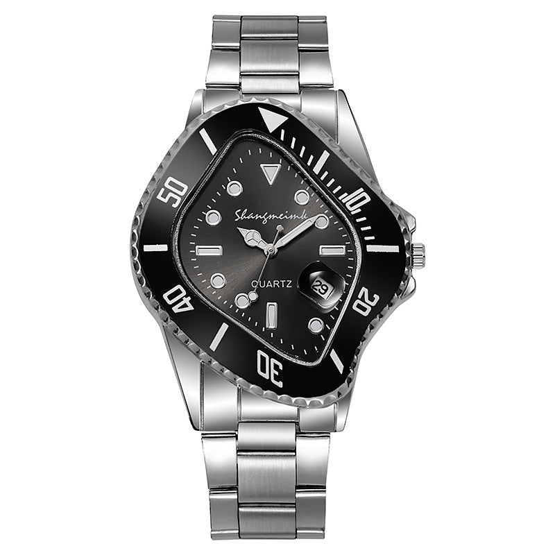 Cross-Border Twisted Water Ghost Green Water Ghost Men's Watch Labor Green Water Ghost Watch Home Quartz Watch Wholesale