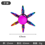 New Alloy Fingertip Spinner Stress-Relief Toy Hand Spinner Finger Spinner Street Stall Toy