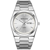 2025 Swiss Brand Export Waterproof Luminous Calendar Men's Watch Business Stainless Steel High-End Trendyy Student Watch