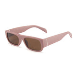 New European and American Cross-border Hip-hop Sunglasses Retro Small Frame Internet Celebrity Glasses Ins Candy Color Personalized Wear Sunglasses