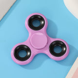 Rotating Fidget Spinner Abs Plastic Three-Finger Stress Relief Toy Hand Spinner Finger Stall Edc Toy