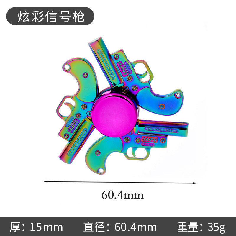 New Alloy Fingertip Spinner Stress-Relief Toy Hand Spinner Finger Spinner Street Stall Toy