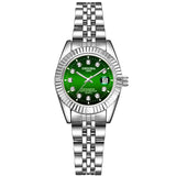Fashion Couple Steel Band Watch Explosive Waterproof High-end Gold Watch Brand Men's Women's Student Calendar Room Gold Watch