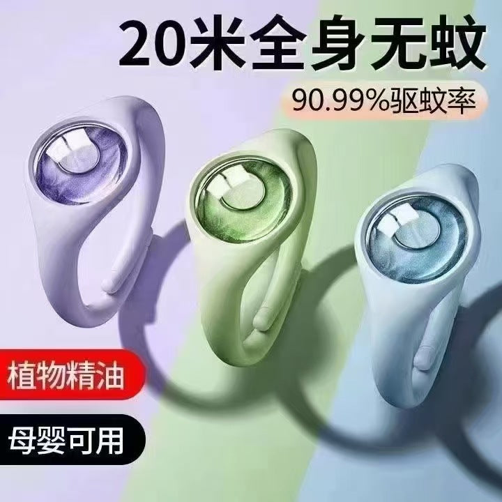 Rotating Gyro Bracelet, Slap Ring, Light-Up Wristband for Children and Adults, Anti-Mosquito Bite Gadget