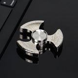 Fingertip gyro stainless steel kung fu cyclone finger gyro Seiko rotating power Net red long time decompression toy