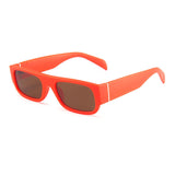 New European and American Cross-border Hip-hop Sunglasses Retro Small Frame Internet Celebrity Glasses Ins Candy Color Personalized Wear Sunglasses