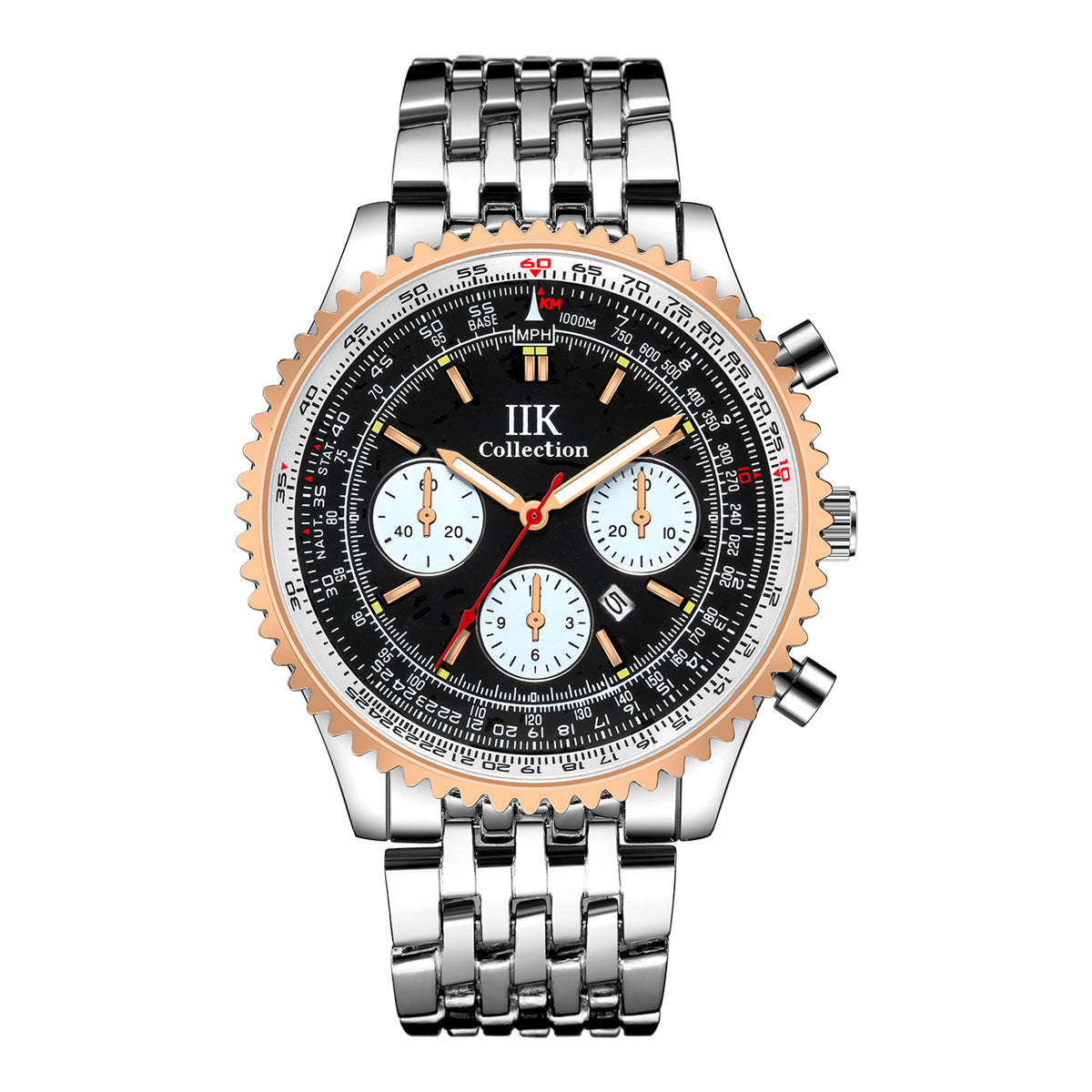 Factory direct quartz watch men's boutique watch digital dial luminous hands wrist watch