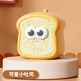 Stress-relief bread squishy toy, donut bubble popper, children's toy, popular stress-relief gadget, venting gadget, wholesale