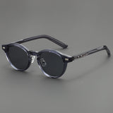 2025 New Light Tea Frame Glasses Men's Trendy Sunglasses Women's Personalized Advanced Sunglasses with Power-adjustable Myopia Glasses
