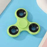 Rotating Fidget Spinner Abs Plastic Three-Finger Stress Relief Toy Hand Spinner Finger Stall Edc Toy