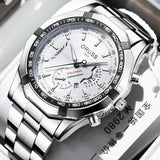 genuine goods Automatic Watch 2022 New Luminous Waterproof Calendar Business Men's Watch Large Dial Hollow Watch