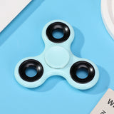 Rotating Fidget Spinner Abs Plastic Three-Finger Stress Relief Toy Hand Spinner Finger Stall Edc Toy