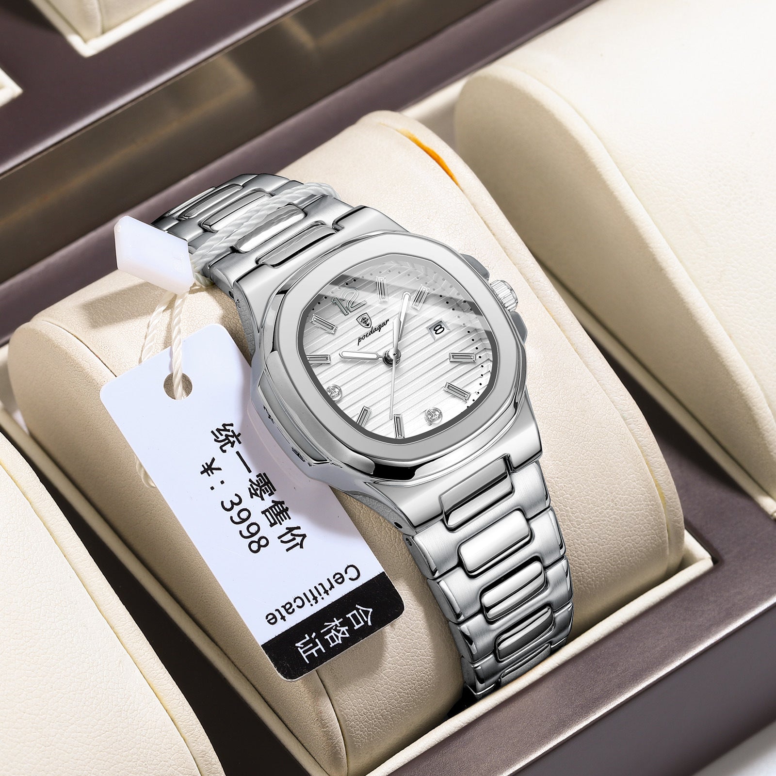 Swiss brand new quartz watch women's ultra-thin luminous women's watch