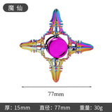 New Alloy Fingertip Spinner Stress-Relief Toy Hand Spinner Finger Spinner Street Stall Toy