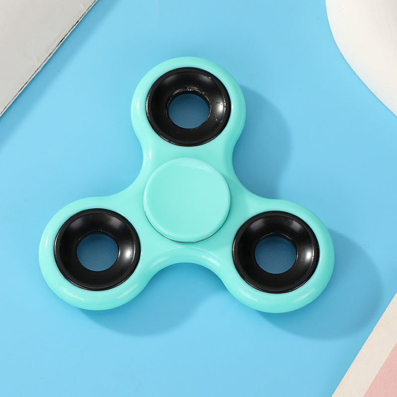 Rotating Fidget Spinner Abs Plastic Three-Finger Stress Relief Toy Hand Spinner Finger Stall Edc Toy