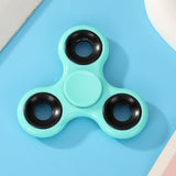 Rotating Fidget Spinner Abs Plastic Three-Finger Stress Relief Toy Hand Spinner Finger Stall Edc Toy