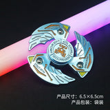 Cross-border mechanical fingertip gyro decompression rotating vent small toy finger gyro boys birthday gift batch