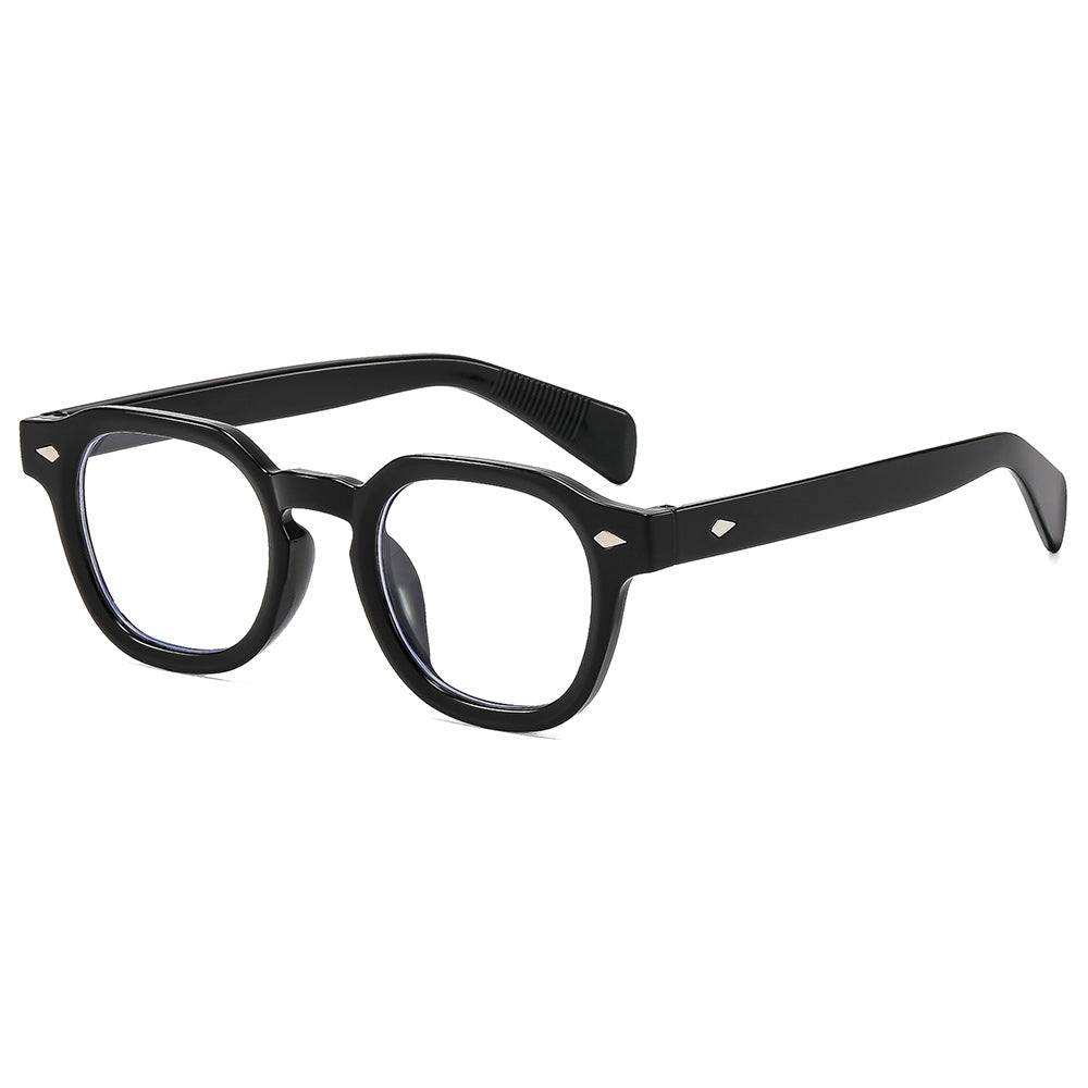 2026 New European and American Style Sunglasses for Men, Uv Protection, Fashionable Retro Rivet Design, Driving Casual Sunglasses for Women