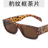 New European and American Cross-border Hip-hop Sunglasses Retro Small Frame Internet Celebrity Glasses Ins Candy Color Personalized Wear Sunglasses