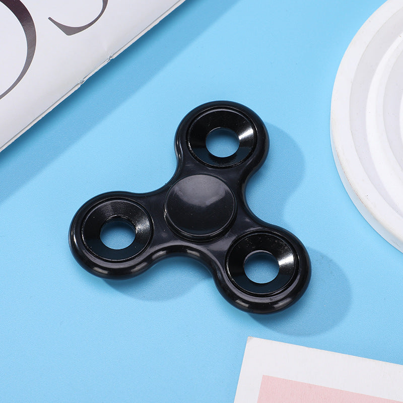 Rotating Fidget Spinner Abs Plastic Three-Finger Stress Relief Toy Hand Spinner Finger Stall Edc Toy