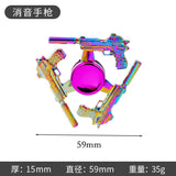 New Alloy Fingertip Spinner Stress-Relief Toy Hand Spinner Finger Spinner Street Stall Toy