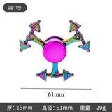 New Alloy Fingertip Spinner Stress-Relief Toy Hand Spinner Finger Spinner Street Stall Toy