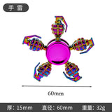 New Alloy Fingertip Spinner Stress-Relief Toy Hand Spinner Finger Spinner Street Stall Toy