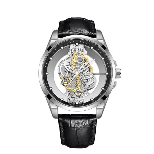 TPW Elegant Men's Quartz Watch – Durable Steel Strap