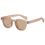 2026 New European and American Style Sunglasses for Men, Uv Protection, Fashionable Retro Rivet Design, Driving Casual Sunglasses for Women