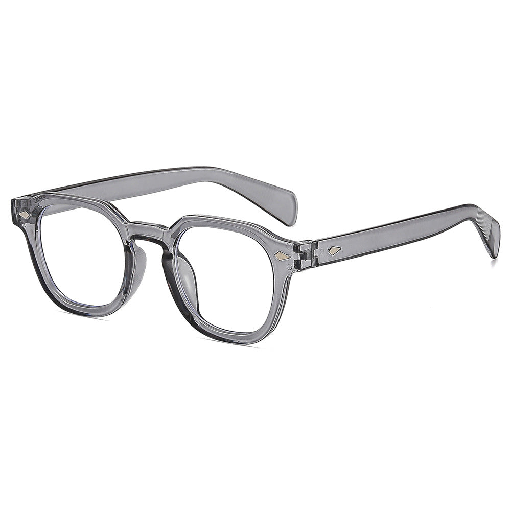 2026 New European and American Style Sunglasses for Men, Uv Protection, Fashionable Retro Rivet Design, Driving Casual Sunglasses for Women