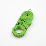 Cross-Border Hot-Selling 3D Printed Three-In-One Fingertip Stress Relief Toy Pendant with Rotating Gears for Relaxation and Anxiety Relief