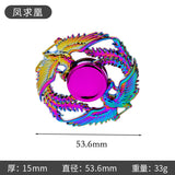 New Alloy Fingertip Spinner Stress-Relief Toy Hand Spinner Finger Spinner Street Stall Toy