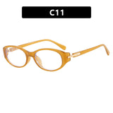 Oval Minimalist Sunglasses 2026 New Trendy Sunglasses Street Style High-End Women's Sunglasses