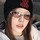 Wang Hedi's Same Style Oval Sunglasses 2026 New Model Cool and Stylish Sunglasses with Uv Protection and a High-End Feel