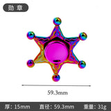 New Alloy Fingertip Spinner Stress-Relief Toy Hand Spinner Finger Spinner Street Stall Toy