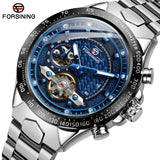 New Forsining Men's Fashionable Casual Tourbillon Automatic Mechanical Watch Men's Watch Foreign Trade Cross-Border