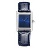 Foreign Trade New Product Men's Casual Watch Classic Simple Square Two-Pin Quartz Watch Belt Waterproof Men's Watch Wholesale