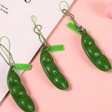 Squeeze Eamame Squeeze Eamame Unlimited Eamame Toy Decompression Pea Pod Keychain Kindergarten