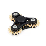 Fingertip gyro planet wheel finger gyro pure copper gear Ferris wheel gear linkage rotating power decompression toy