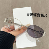2026 New Style Sunglasses for Female Celebrities, Travel Photography, Uv Protection, Trendy, Natural Look, Versatile Sunglasses